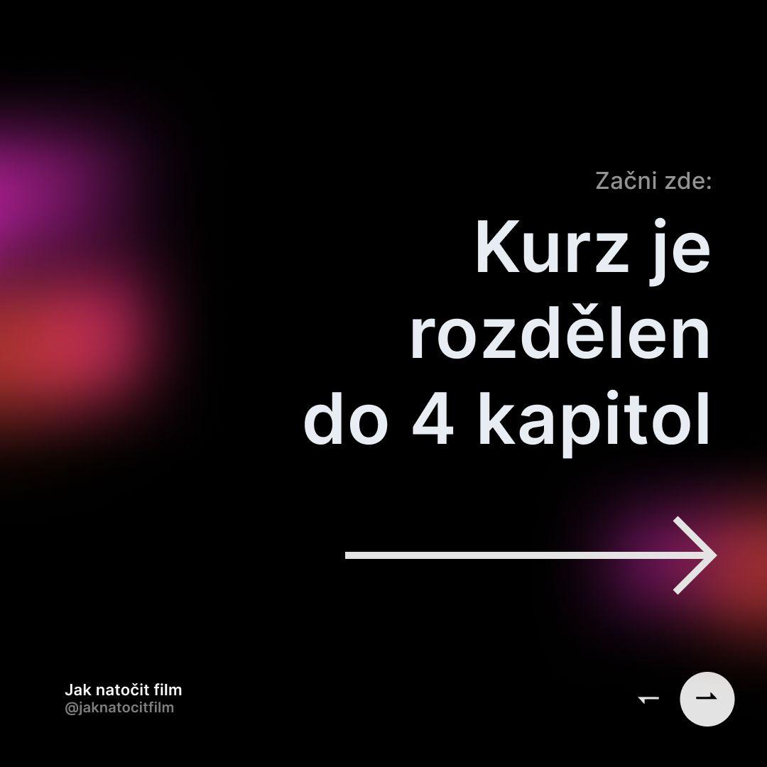 JakNatocitFilm – kapitoly